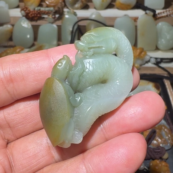 吊坠(不含链)未镶嵌和田玉