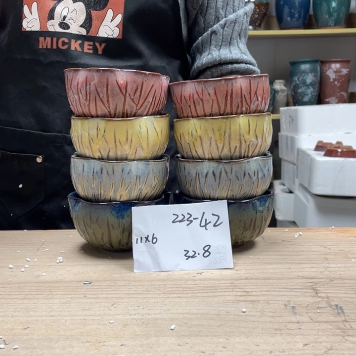 紫砂花盆多肉花盆微瑕42