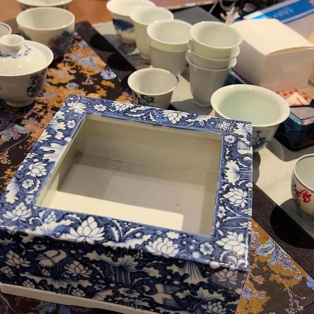 鱼**士仿元画片元青拙手