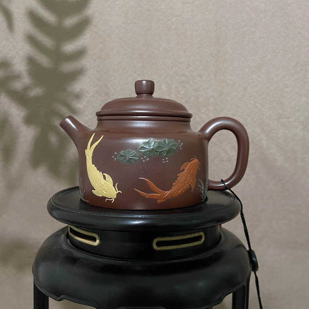 宜兴手工紫砂陶 茶壶GS3401-17