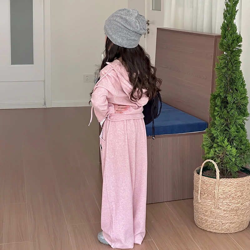 女童外套套装秋装2025新款洋气儿童春秋运动衣服女孩秋季韩系穿搭