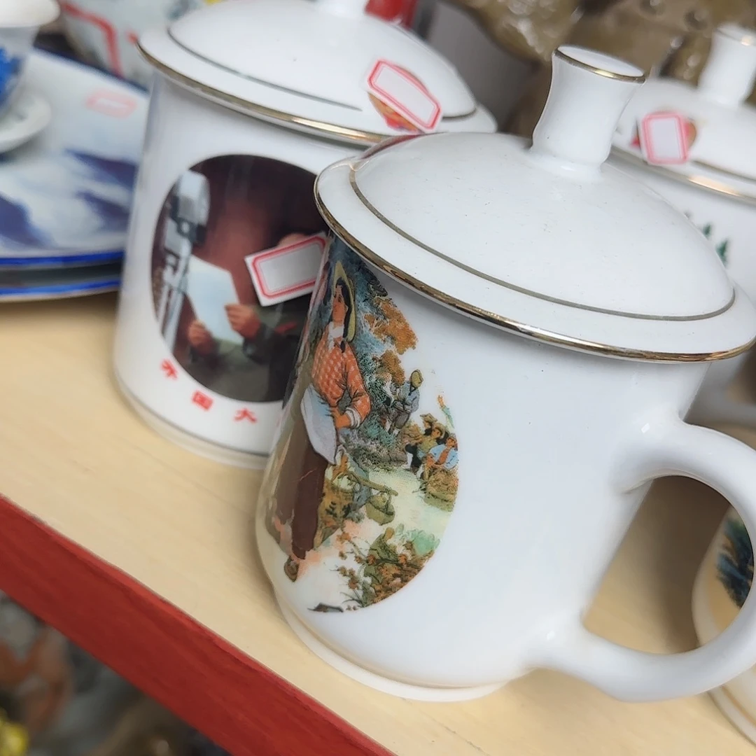 摆件清**月瓷器的工艺技术水平