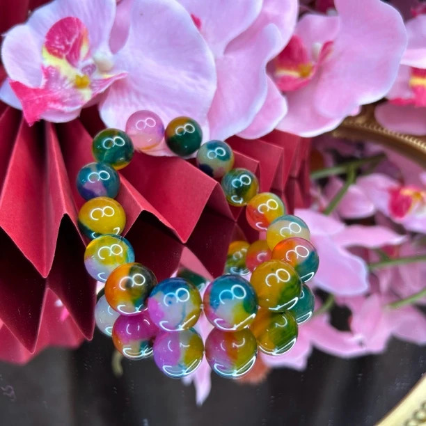 【正品保障】C008多彩小双设计手串满色时尚饰品类目（多样性发一）