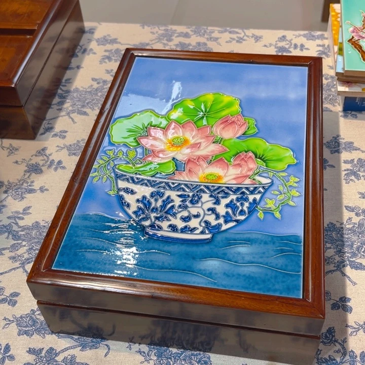 塑料瓷板画艺术作品