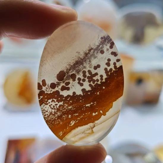 玛瑙/玉髓未镶嵌吊坠(不含链)93号