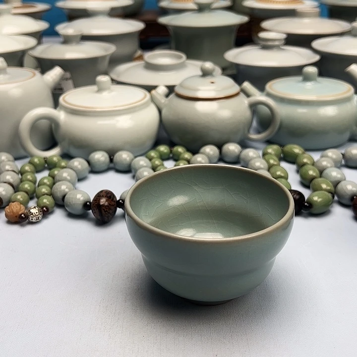 杯仿古釉福禄杯碗杯原矿原釉原产地