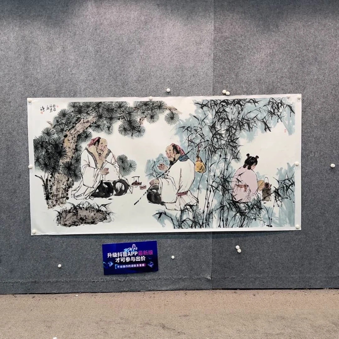 国画国画作品LLC老师