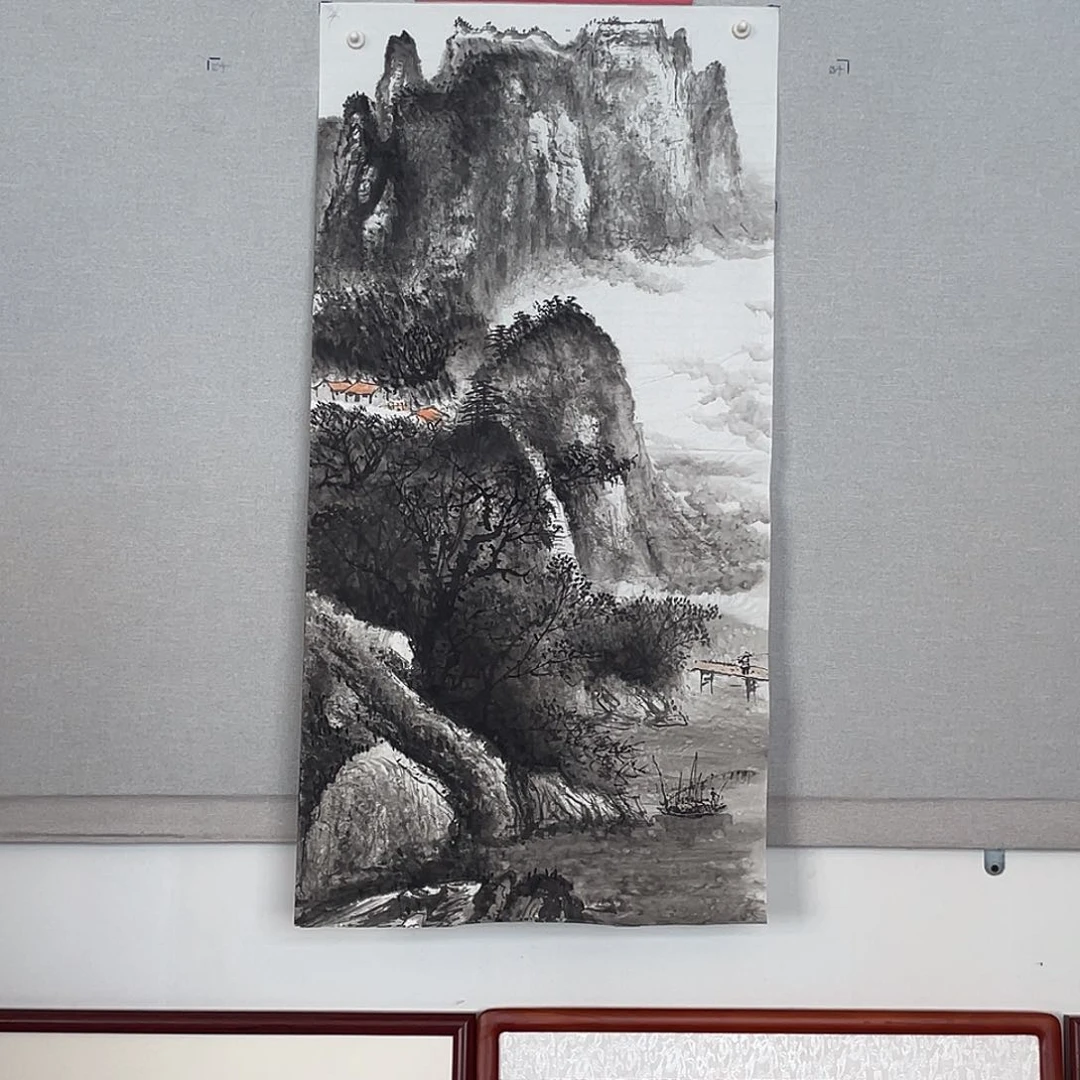国画山水画作品欣赏4