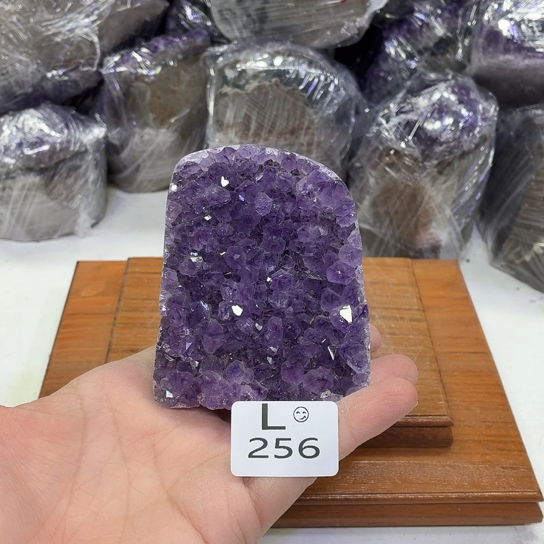 水晶摆件未镶嵌天然紫水晶