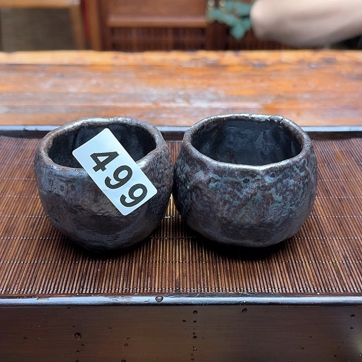 纯手工制作粗陶茶具冰**行