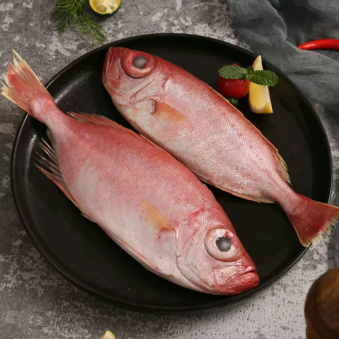 广东新鲜海鲜红目鲢（大眼鸡）1斤3-4条，到手4斤，不帮杀