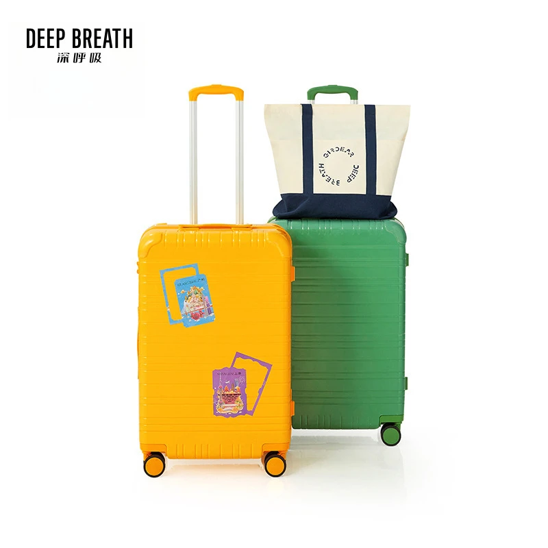 DEEP BREATH深呼吸女包新款行李箱24寸万向轮箱拉杆箱AB10133