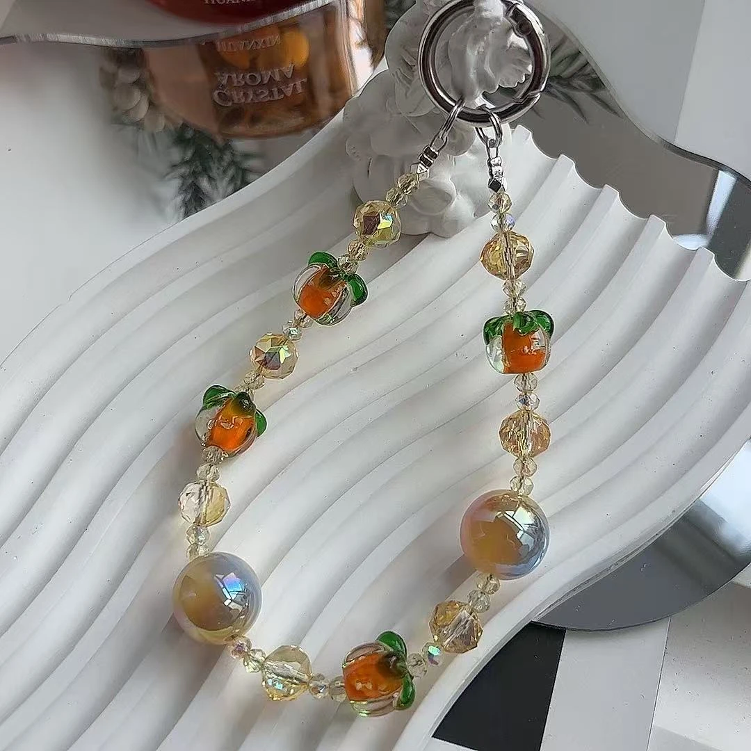 J695  柿柿如意  原创设计手机链