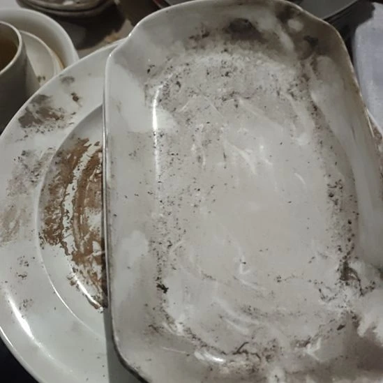 瓷发两个鱼盘长29.5