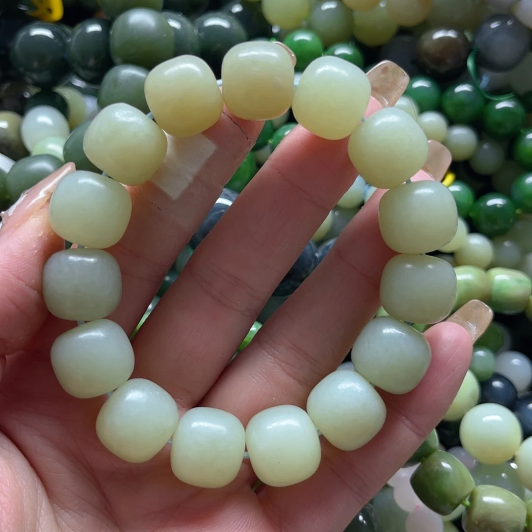 和田玉手链未镶嵌