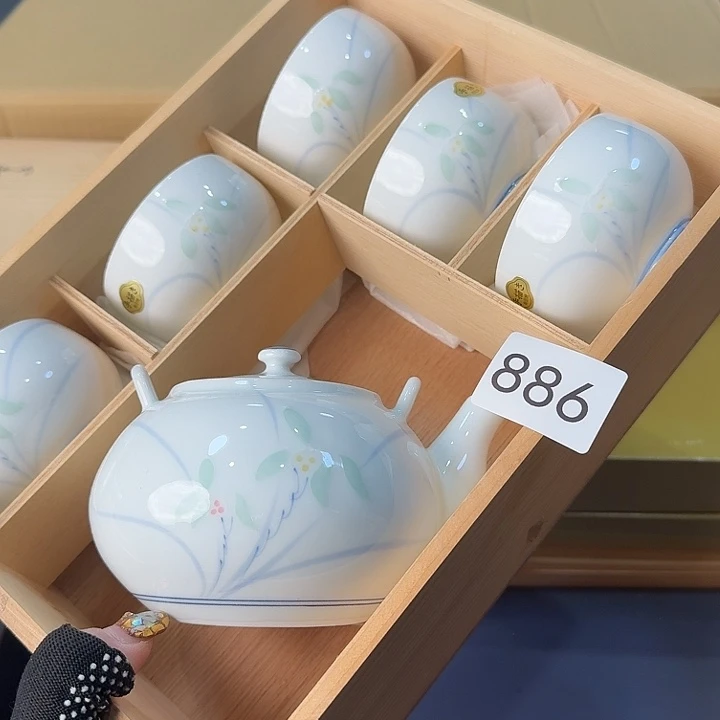 瓷片很好看的餐具套装