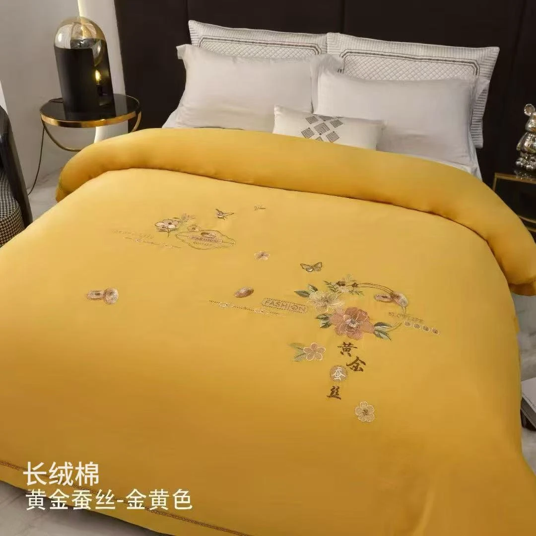 手工黄金蚕丝春秋被冬被