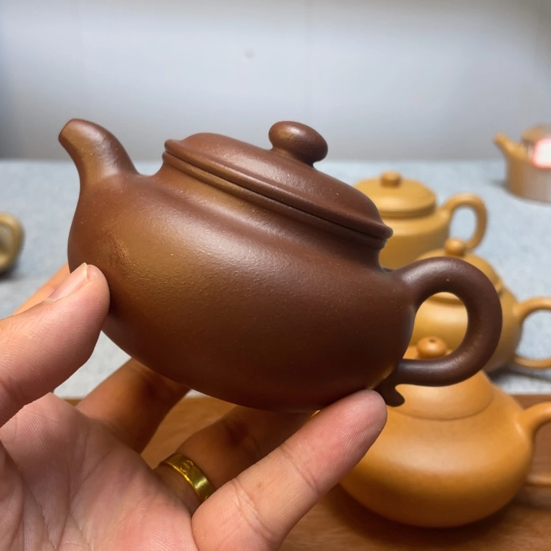 紫砂茶壶甘***斧全手仿古