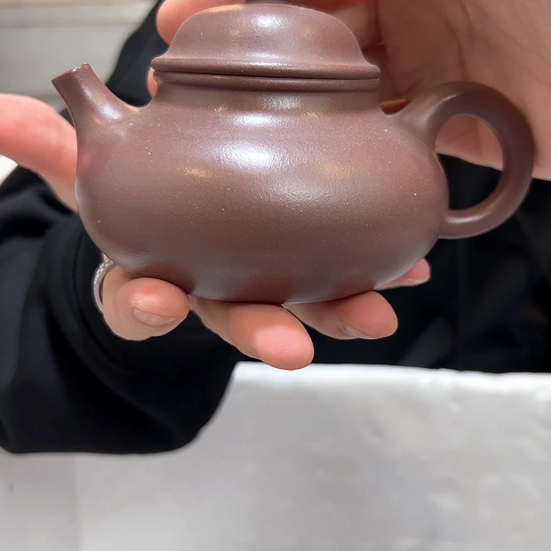 紫砂茶壶一厂紫泥容天全品