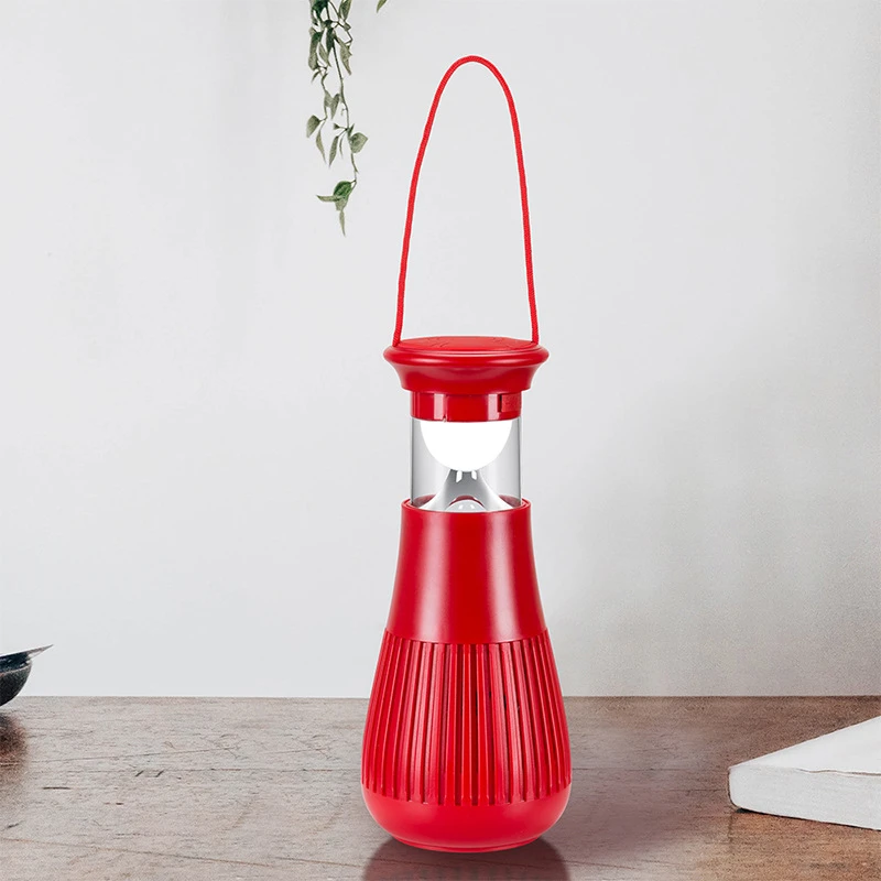新款户外露营灯蓝牙音箱照明装饰充电帐篷灯野营复古手提马灯