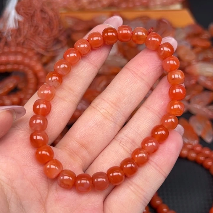 南红玛瑙未镶嵌吊坠(不含链)