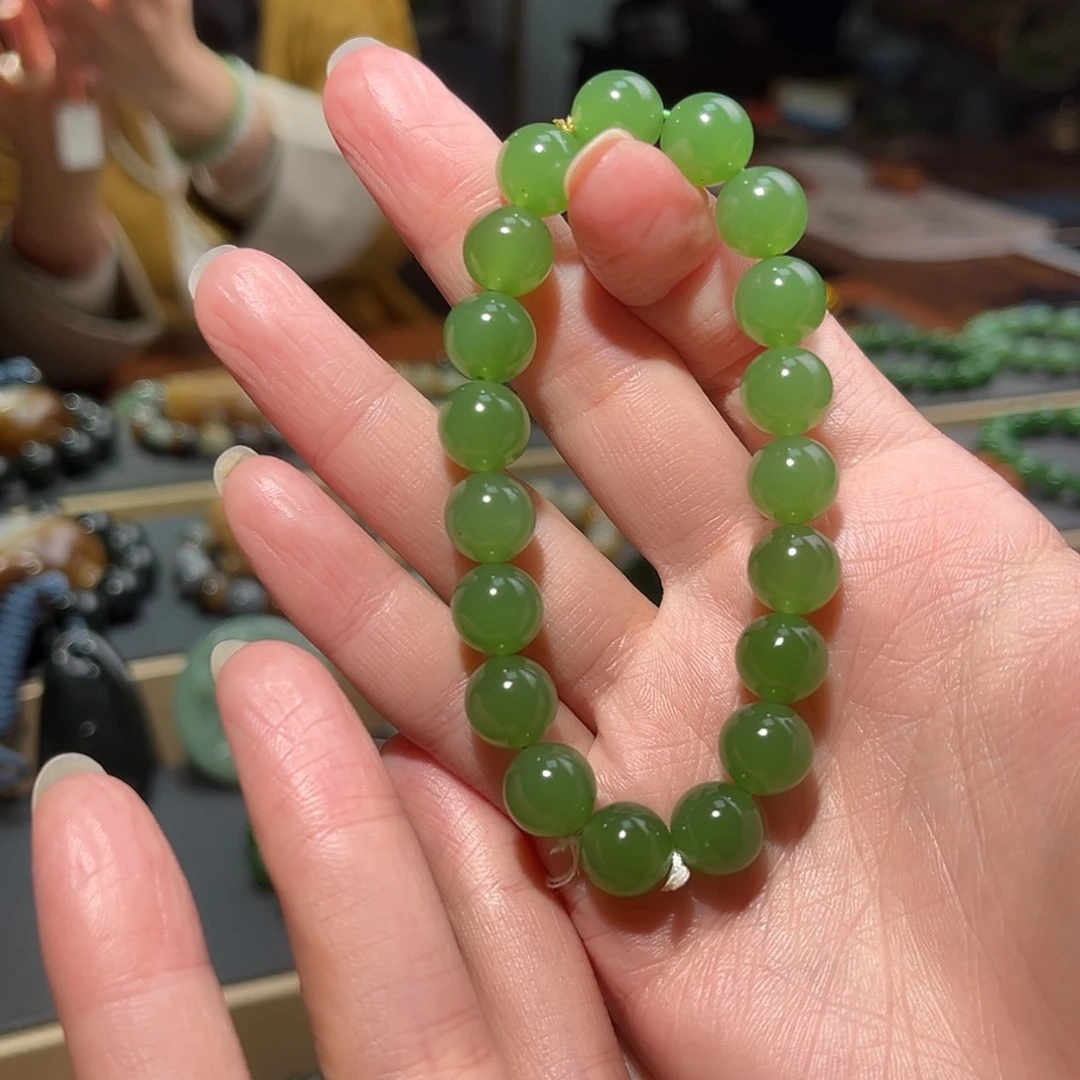 和田玉手链未镶嵌