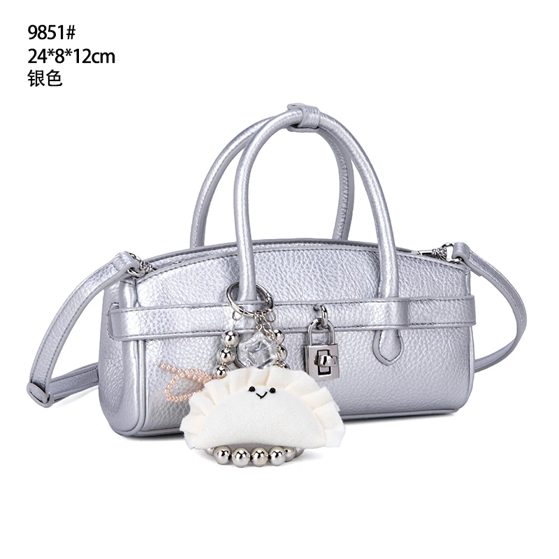 QYX-9851-银色轻奢女士时尚新款单肩包