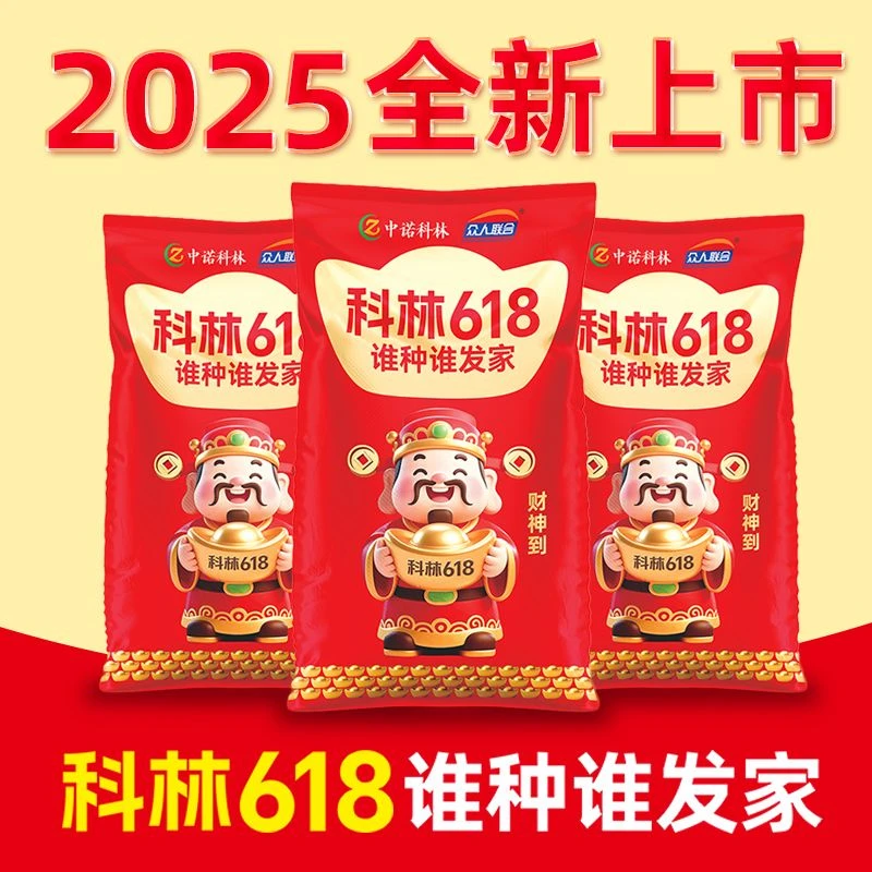 国审小麦品种科林618 矮杆大穗 高产种子 小麦种子 抗冻抗倒