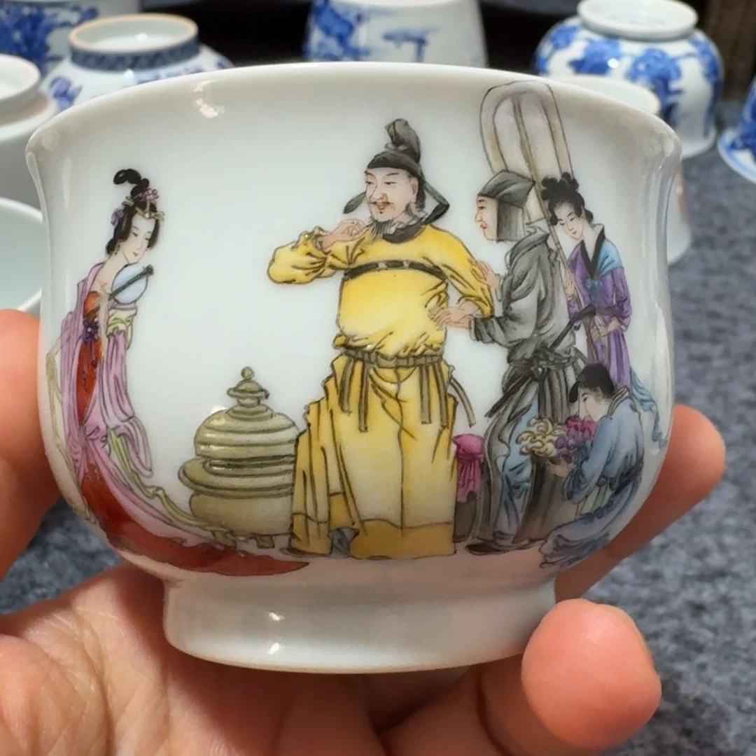 春***者景德镇现代陶瓷杯景德镇现代陶瓷杯