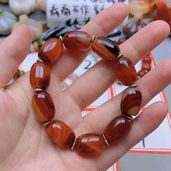 【闪购商品】未镶嵌玛瑙/玉髓珠宝半成品冉**奶