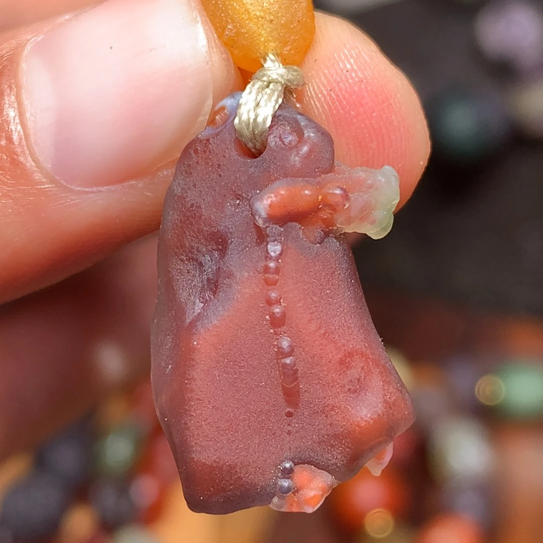 未镶嵌玛瑙/玉髓珠宝半成品