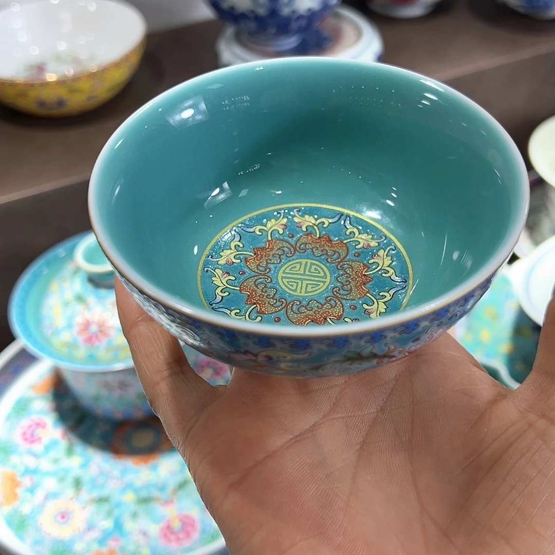 盖碗全场七景德镇景德镇景德镇