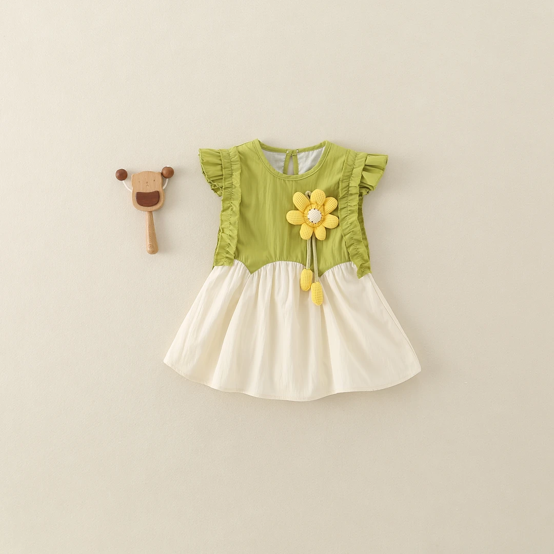 婴儿甜美公主包屁裙新生儿女宝宝满月百天外出爬服哈衣