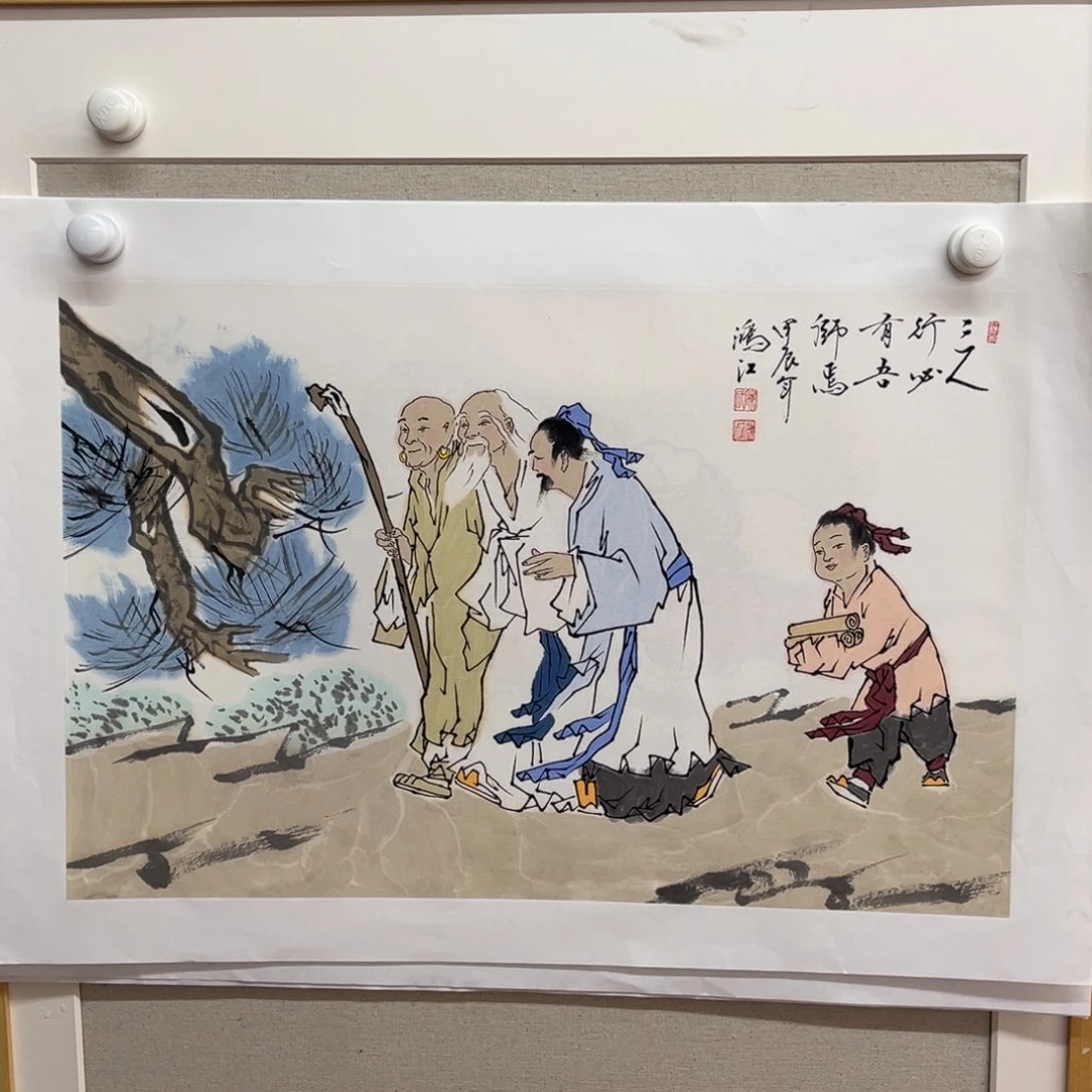 国画陈鸿江老师作品