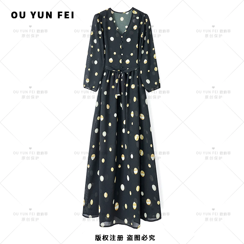 【时髦精】气质连衣裙夏季新款显瘦穿搭轻奢女装洋气高级F2088