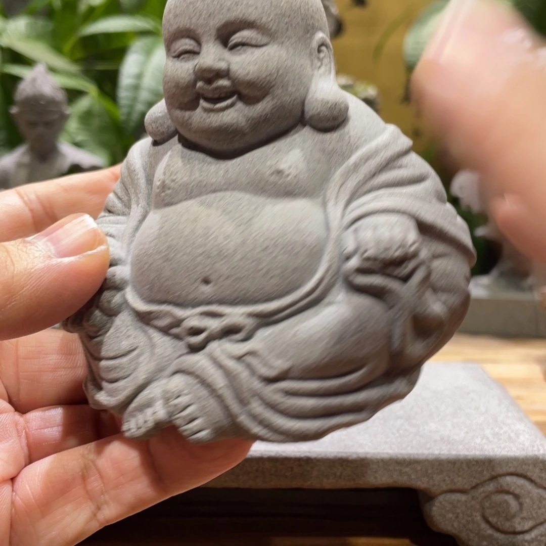 石材大肚弥勒佛一个