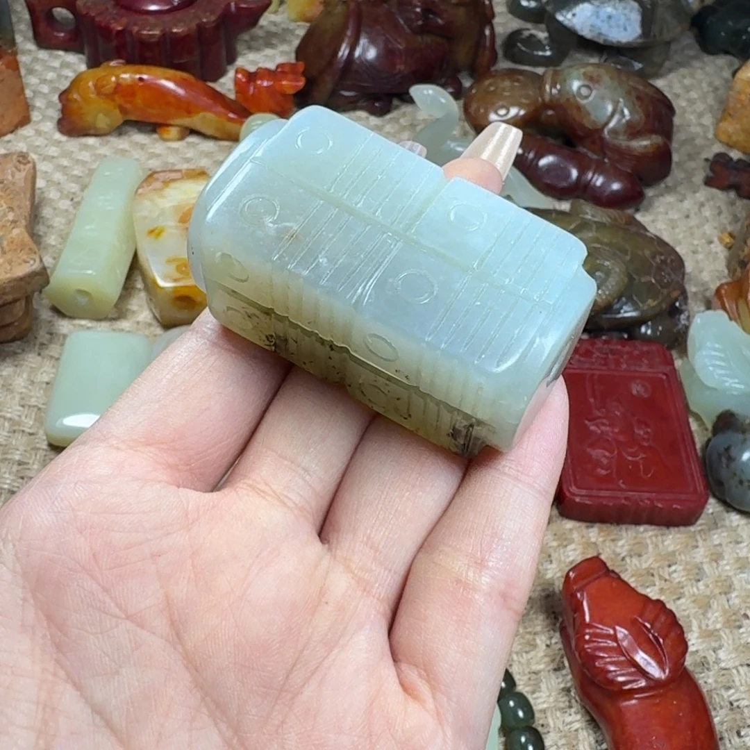 吊坠白玉菩提挂件