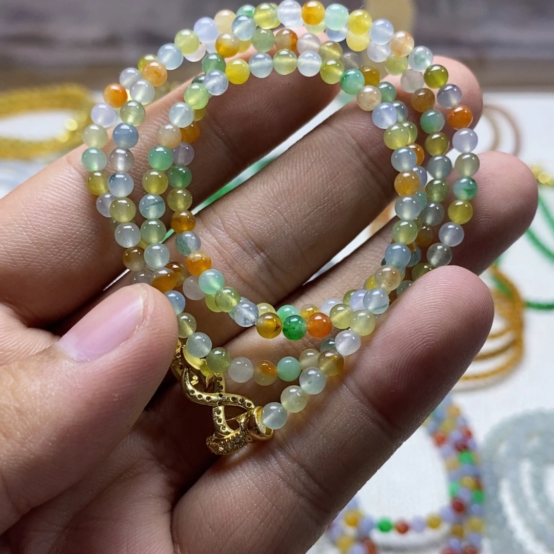 喜***弟定制翡翠未镶嵌缅甸翡翠a货卡3.8