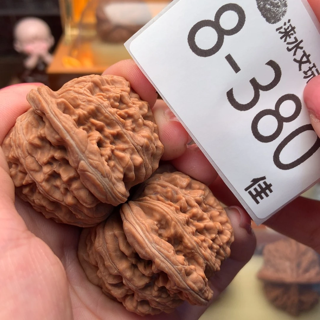 文玩核桃把件41四座楼