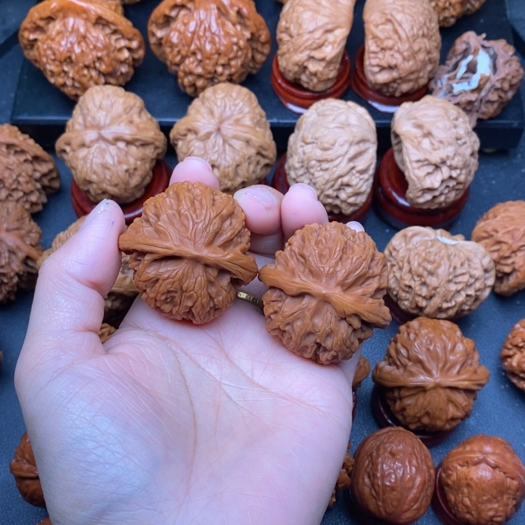 文玩核桃把件41宫灯