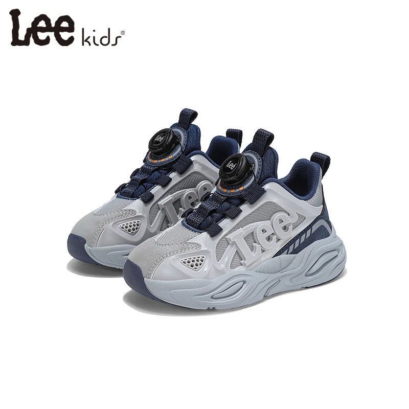 Leekids防滑运动童鞋软底透气男童休闲鞋百搭儿童鞋女童跑步鞋子