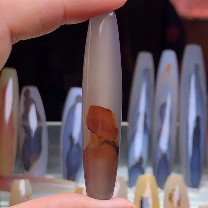 玛瑙/玉髓颈饰未镶嵌33