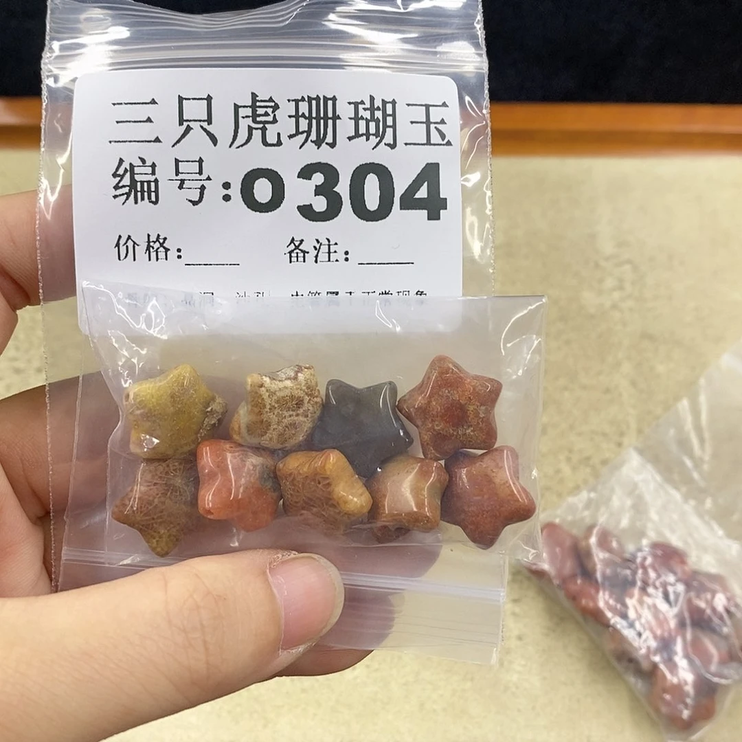 硅化珊瑚（珊瑚玉）1未镶嵌蔷*