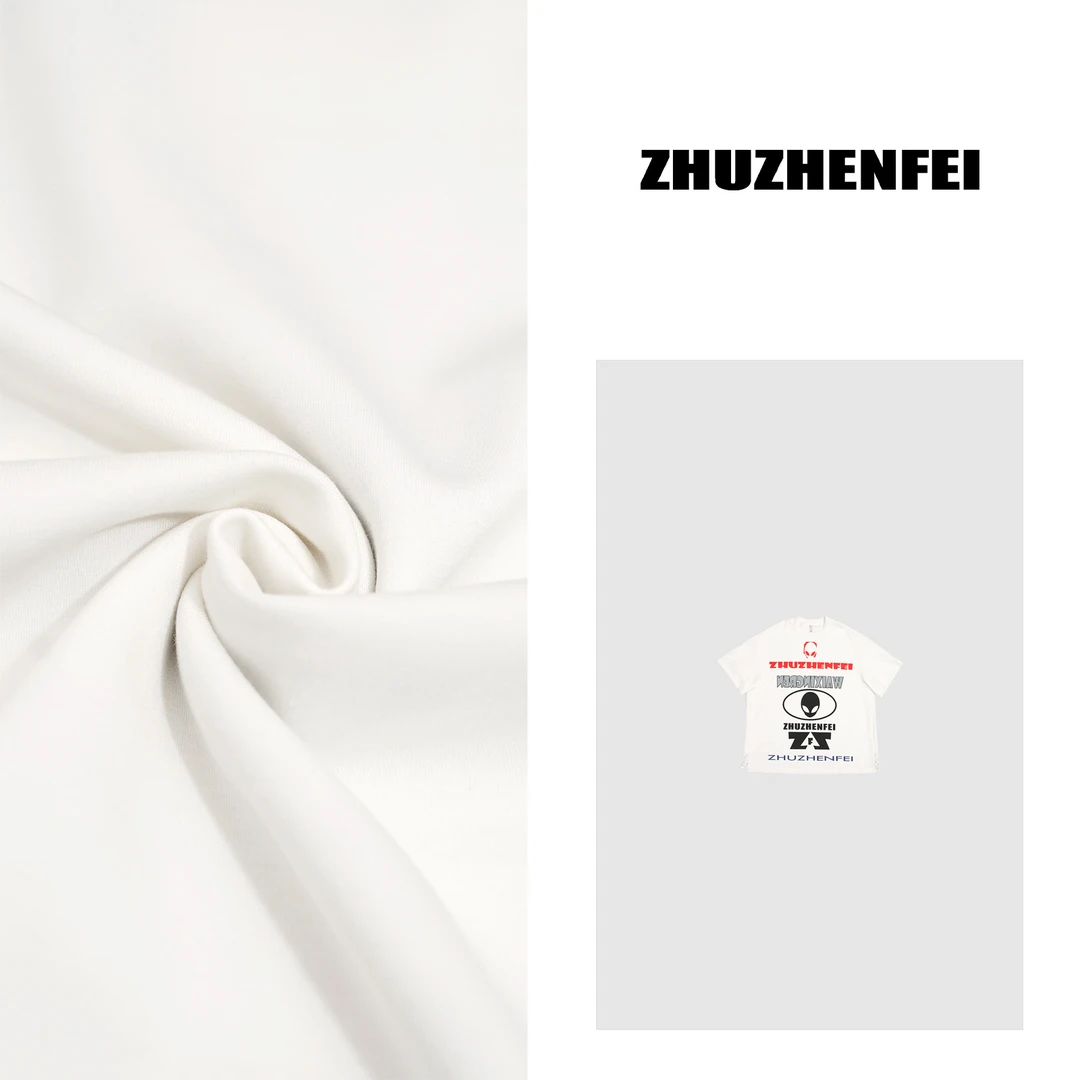 设计师原创新款休闲百搭宽松舒适时尚运动印花T恤Z352031