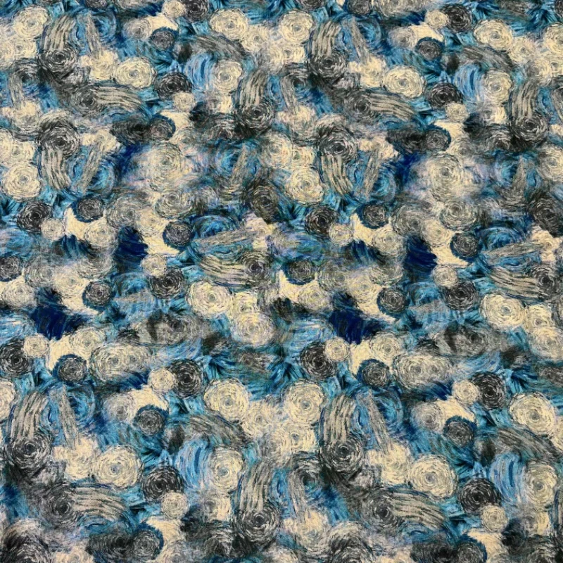 蚕香精品木棉面料三伏天夏天连衣裙旗袍软轻薄有质感数码印花布料