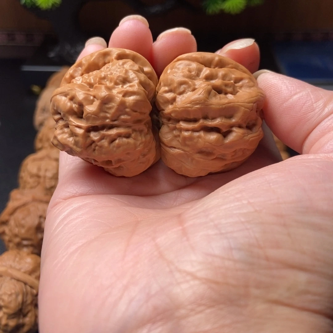 文玩核桃把件蛤蟆头39