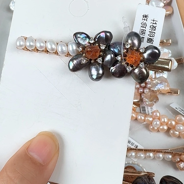 淡水珍珠未镶嵌发饰