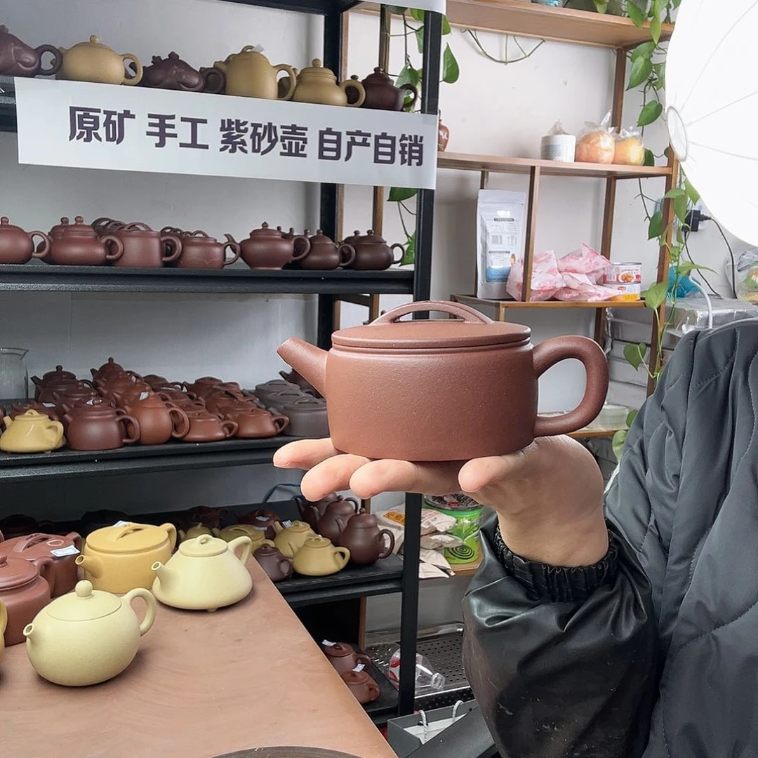 紫砂茶壶麻***队中槽清大汉瓦