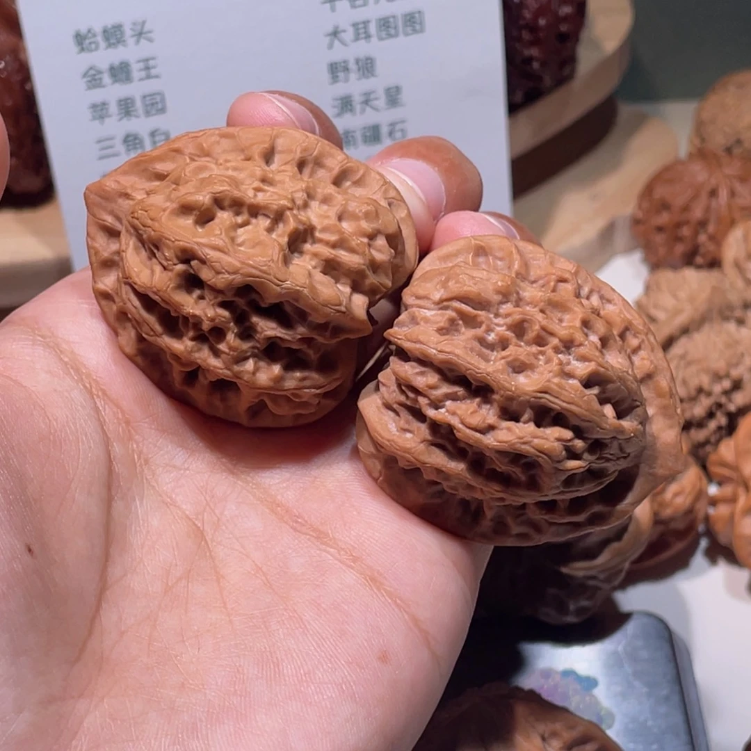 文玩核桃吊坠38 37 佛肚 7936