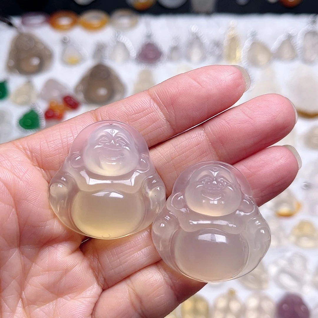 玛瑙/玉髓颈饰未镶嵌多样性发货 拍一发一